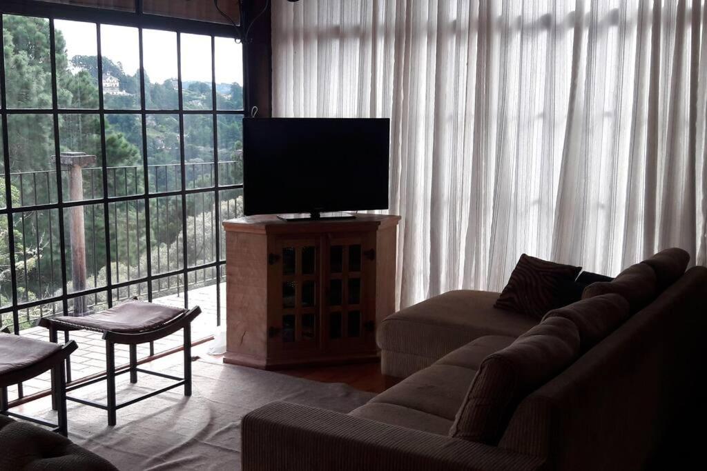 Casa E Vista Privilegiadas No Alto Do Capivari Campos do Jordão Eksteriør bilde